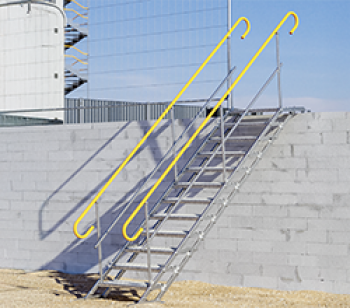 Escalier de chantier